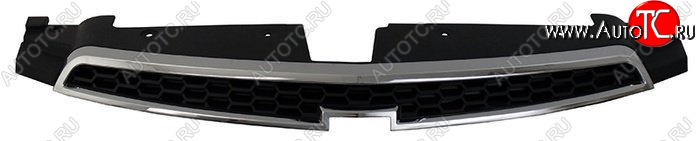 1 479 р. Решетка радиатора SAT (верхняя) Chevrolet Cruze J300 седан дорестайлинг (2009-2012) (Неокрашенная)  с доставкой в г. Белгород