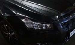 999 р. Реснички на фары CT Chevrolet Cruze J308 универсал рестайлинг (2012-2015) (Неокрашенные)  с доставкой в г. Белгород. Увеличить фотографию 2