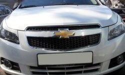 999 р. Реснички на фары RS-style Chevrolet Cruze J300 седан дорестайлинг (2009-2012) (Неокрашенные)  с доставкой в г. Белгород. Увеличить фотографию 2