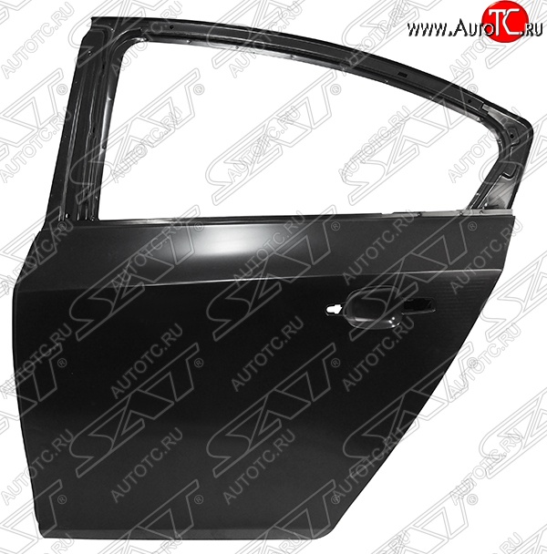 13 449 р. Левая дверь задняя SAT Chevrolet Cruze J300 седан рестайлинг (2012-2015) (Неокрашенная)  с доставкой в г. Белгород