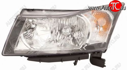 3 049 р. Фара BRIGHTROAD (с мех. корректором, левая) Chevrolet Cruze J300 седан рестайлинг (2012-2015)  с доставкой в г. Белгород