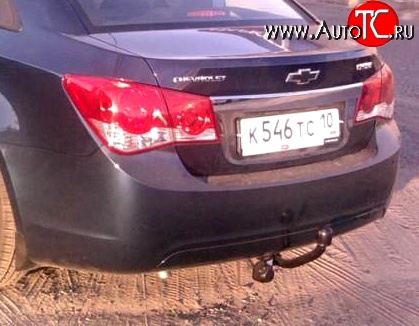 8 349 р. Фаркоп NovLine Chevrolet Cruze J300 седан рестайлинг (2012-2015)  с доставкой в г. Белгород