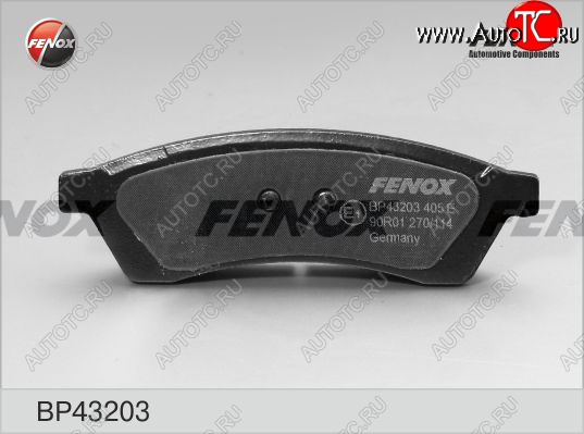 1 079 р. Колодка заднего дискового тормоза FENOX Chevrolet Epica V250 (2006-2012)  с доставкой в г. Белгород