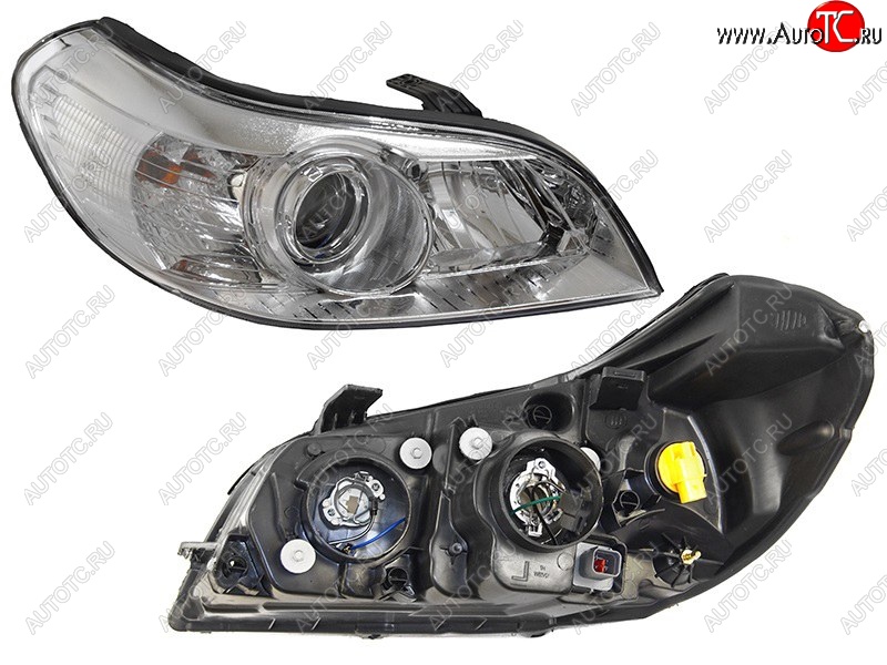 4 799 р. Правая передняя фара SAT (мех. корректор) Chevrolet Epica V250 (2006-2012)  с доставкой в г. Белгород