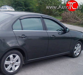521 р. Дефлекторы окон (ветровики) Novline 4 шт Chevrolet Epica V250 (2006-2012)  с доставкой в г. Белгород