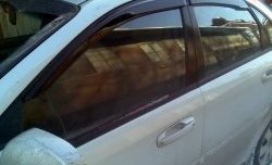 Комплект дефлекторов окон (ветровиков) 4 шт. Novline (литьевой поликарбонат) Chevrolet Lacetti  седан (2002-2013)