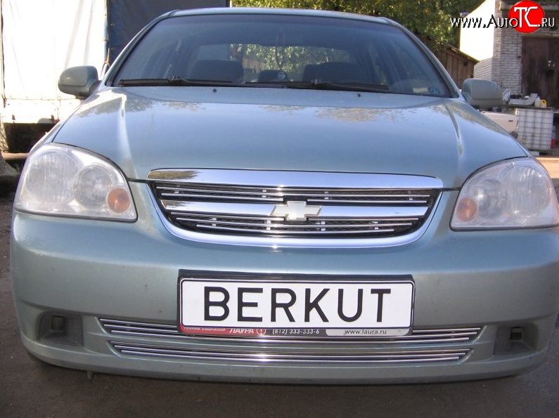 3 599 р. Декоративная вставка решетки радиатора Berkut Chevrolet Lacetti седан (2002-2013)  с доставкой в г. Белгород