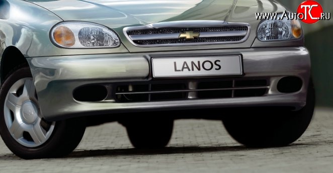 3 499 р. Передний бампер Стандарт ЗАЗ Lanos седан (2008-2016) (Окрашенный)  с доставкой в г. Белгород