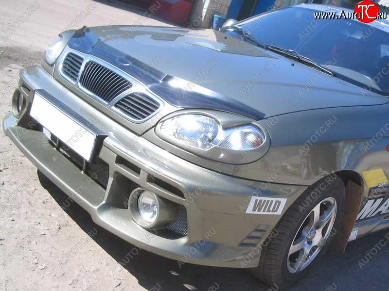 6 899 р. Передний бампер SX ЗАЗ Lanos седан (2008-2016) (Неокрашенный)  с доставкой в г. Белгород