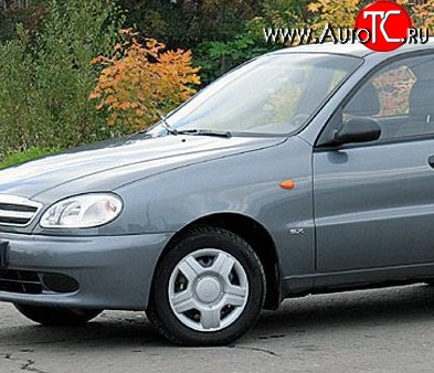 6 199 р. Переднее левое крыло Стандартное Daewoo Lanos T100 дорестайлинг, седан (1997-2002) (Окрашенное)  с доставкой в г. Белгород