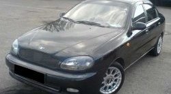 3 199 р. Решётка радиатора CT Daewoo Lanos T100 дорестайлинг, седан (1997-2002) (Неокрашенная)  с доставкой в г. Белгород. Увеличить фотографию 2