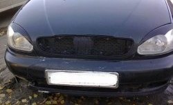 3 199 р. Решётка радиатора CT Daewoo Lanos T100 дорестайлинг, седан (1997-2002) (Неокрашенная)  с доставкой в г. Белгород. Увеличить фотографию 6