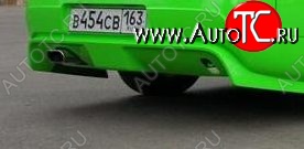 5 399 р. Задний бампер SX Chevrolet Lanos T100 седан (2002-2017) (Неокрашенный)  с доставкой в г. Белгород