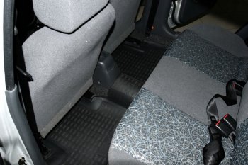 2 099 р. Комплект ковриков в салон Element Chevrolet Lanos T100 седан (2002-2017)  с доставкой в г. Белгород. Увеличить фотографию 3