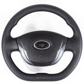 Рулевое колесо Grand Turbo (Ø355 мм) Лада 2123 (Нива Шевроле) дорестайлинг (2002-2008) (Карбон)