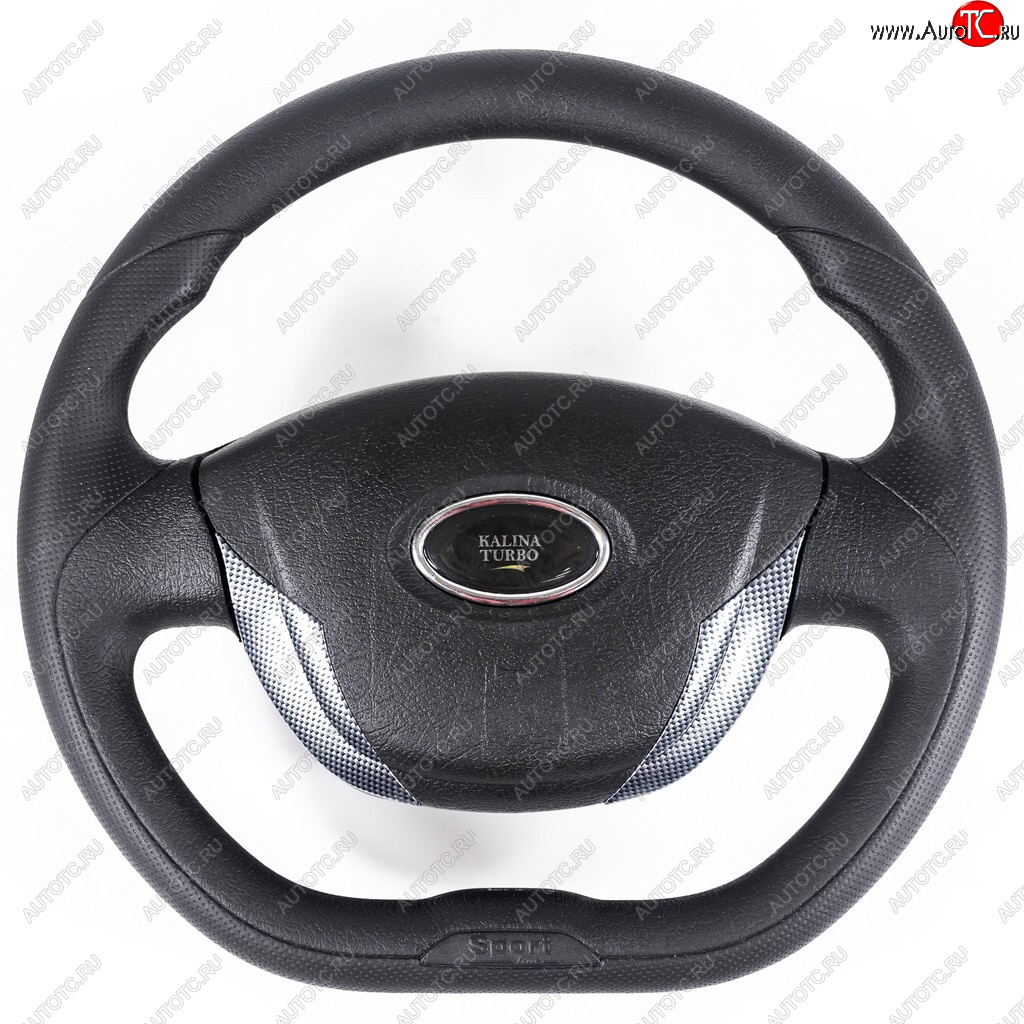 3 299 р. Рулевое колесо Grand Turbo (Ø355 мм) Лада 2123 (Нива Шевроле) дорестайлинг (2002-2008) (Карбон)  с доставкой в г. Белгород