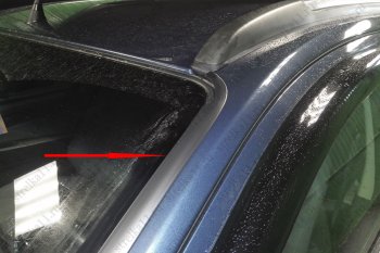 1 699 р. Водостоки лобового стекла Стрелка 11 Chevrolet Trailblazer GM800 рестайлинг (2016-2020)  с доставкой в г. Белгород. Увеличить фотографию 5