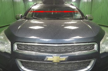 1 699 р. Водостоки лобового стекла Стрелка 11 Chevrolet Trailblazer GM800 рестайлинг (2016-2020)  с доставкой в г. Белгород. Увеличить фотографию 3