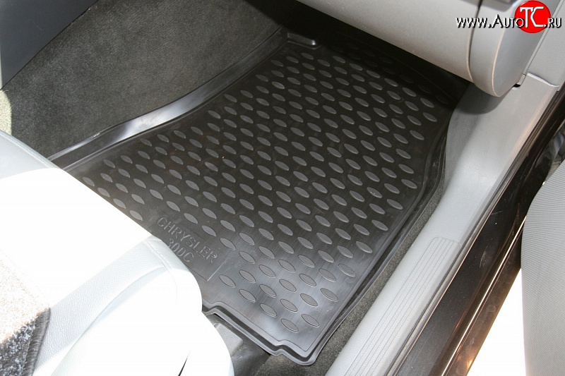 5 849 р. Коврики в салон Element 4 шт. (полиуретан)  Chrysler 300C  LX (2004-2011) седан  с доставкой в г. Белгород