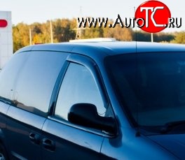 999 р. Комплект дефлекторов окон (ветровиков) 4 шт. Russtal Chrysler Voyager RG минивэн дорестайлинг (2000-2004)  с доставкой в г. Белгород