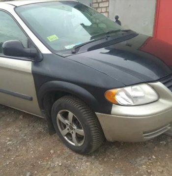 8 489 р. Переднее левое крыло (стеклопластик) Fiberplast Dodge Caravan (2000-2007)  с доставкой в г. Белгород. Увеличить фотографию 2