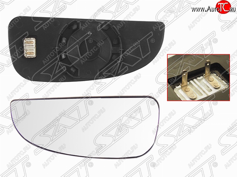479 р. Левое полотно зеркала SAT (нижняя часть) CITROEN Jumper 250 (2006-2014)  с доставкой в г. Белгород