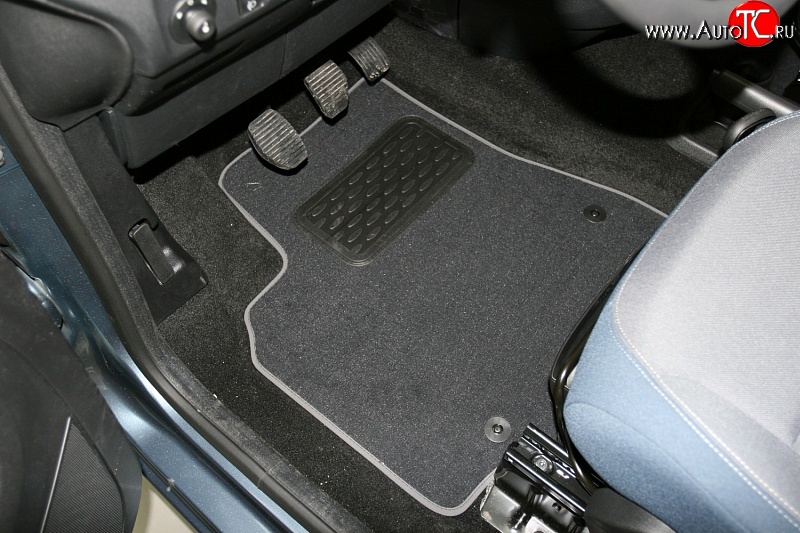 2 519 р. Коврики в салон Element 4 шт. (текстиль)  CITROEN Berlingo  B9 (2008-2016) дорестайлинг  с доставкой в г. Белгород