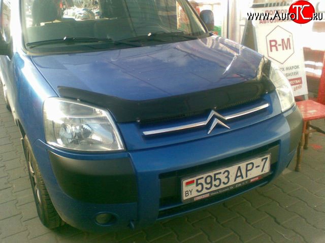 1 754 р. Дефлектор капота NovLine  CITROEN Berlingo  M59 (2002-2012), Peugeot Partner  M49/M59 (2002-2008)  с доставкой в г. Белгород