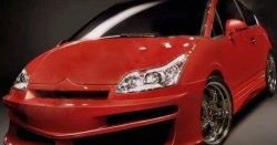 25 899 р. Передний бампер Tornado CITROEN C4  дорестайлинг, хэтчбэк 5 дв. (2004-2008)  с доставкой в г. Белгород. Увеличить фотографию 2