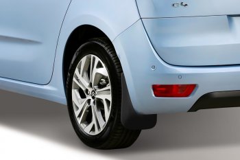 1 149 р. Брызговики задние Frosch - Оptimum CITROEN C4 picasso 3D минивэн дорестайлинг (2014-2016)  с доставкой в г. Белгород. Увеличить фотографию 2