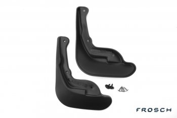 4 799 р. Передние брызговики Frosch  CITROEN C4  B7 (2011-2018) хэтчбэк 5 дв., седан дорестайлинг  с доставкой в г. Белгород. Увеличить фотографию 2