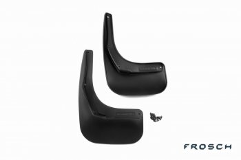 4 799 р. Задние брызговики Frosch CITROEN C4 B7 седан рестайлинг (2015-2022)  с доставкой в г. Белгород. Увеличить фотографию 2