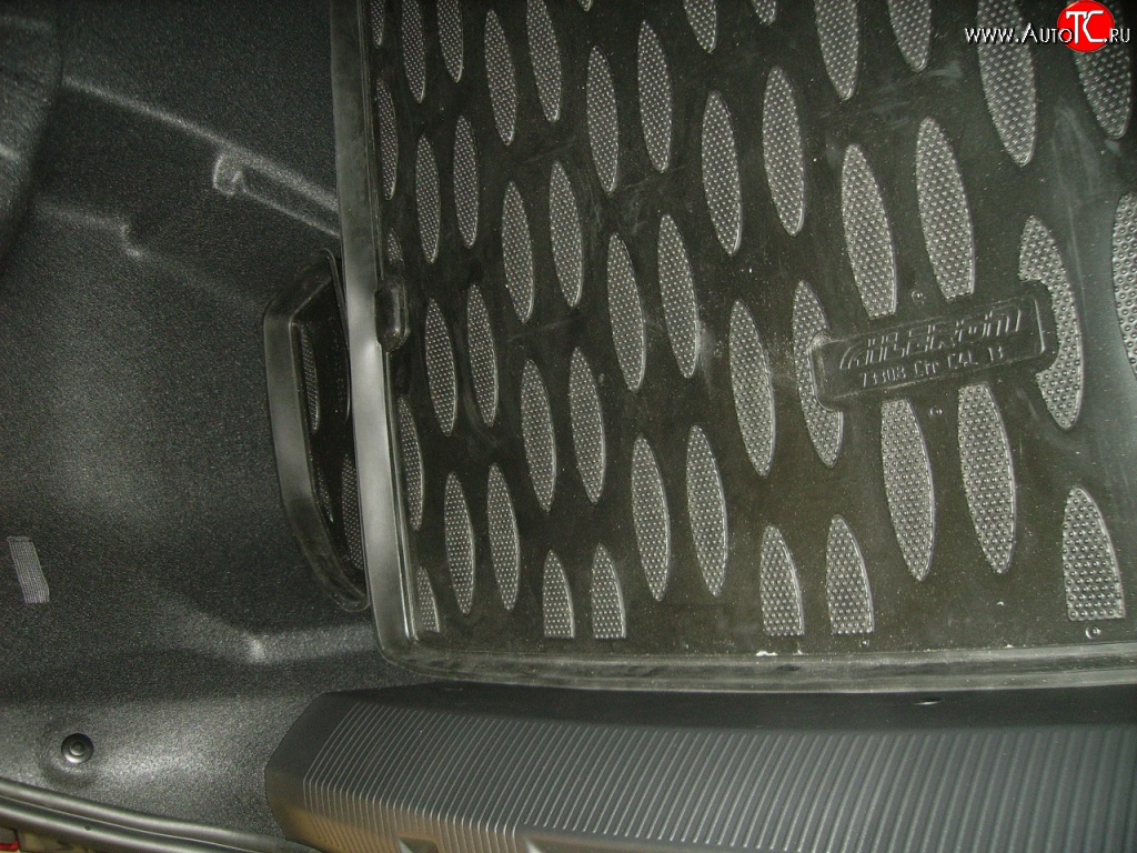1 999 р. Коврик в багажник L (седан, 2 кармана) Aileron (полиуретан) CITROEN C4 B7 хэтчбэк 5 дв. (2011-2018)  с доставкой в г. Белгород