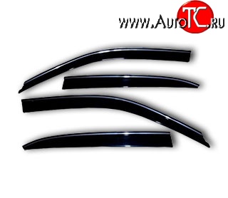 999 р. Комплект дефлекторов окон (ветровиков) 4 шт. (хетчбек, 5 дв.) Russtal CITROEN C5 X40,DC лифтбэк дорестайлинг (2000-2004)  с доставкой в г. Белгород