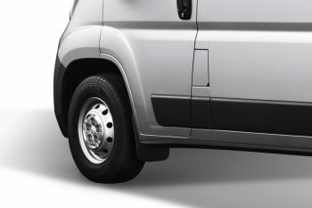 1 149 р. Брызговики Frosch (optimum) CITROEN Jumper 250 (2006-2014) (Передние (с расширителями арок и подкрылками в пакете))  с доставкой в г. Белгород. Увеличить фотографию 2