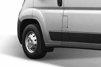 4 799 р. Брызговики Frosch (optimum, без расширителя арок)  CITROEN Jumpy (2007-2017), Peugeot Boxer  250 (2006-2014) (Передние)  с доставкой в г. Белгород. Увеличить фотографию 2