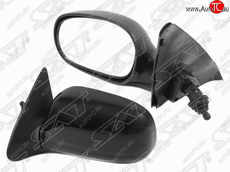 2 169 р. Левое боковое зеркало заднего вида SAT (механическое) Daewoo Nexia дорестайлинг (1995-2008) (Неокрашенное)  с доставкой в г. Белгород