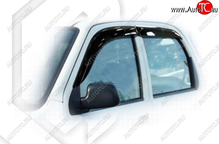 2 079 р. Дефлектора окон CA-Plastiс Daihatsu Terios J100 дорестайлинг (1997-2000) (Classic полупрозрачный)  с доставкой в г. Белгород