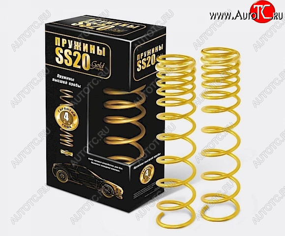 8 949 р. Пружины задние SS20 серии Gold Progressive Datsun on-DO седан рестайлинг (2019-2021)  с доставкой в г. Белгород