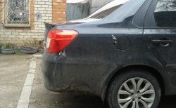 1 959 р. Лип спойлер K2 Datsun on-DO седан рестайлинг (2019-2021) (Неокрашенный)  с доставкой в г. Белгород. Увеличить фотографию 2
