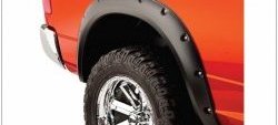 21 249 р. Накладки на колёсные арки BUSHWACKER DESIGN Dodge Ram 1500 4 DJ,DS Quad Cab (2008-2012) (Неокрашенные)  с доставкой в г. Белгород. Увеличить фотографию 2