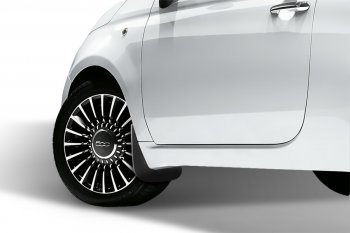 1 149 р. Брызговики передние Frosch  Fiat 500  312,FF (2007-2015) дорестайлинг хэтчбэк 3 дв.  с доставкой в г. Белгород. Увеличить фотографию 2