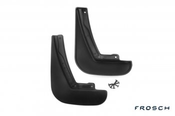 4 799 р. Передние брызговики Frosch Fiat 500 312,FF дорестайлинг хэтчбэк 3 дв. (2007-2015)  с доставкой в г. Белгород. Увеличить фотографию 2
