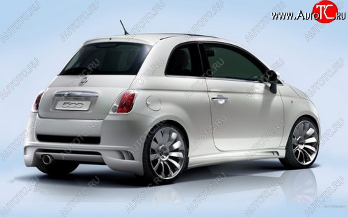 14 199 р. Пороги накладки Tornado Fiat 500 312,FF дорестайлинг хэтчбэк 3 дв. (2007-2015)  с доставкой в г. Белгород