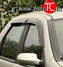 999 р. Комплект дефлекторов окон (ветровиков) 4 шт. Russtal Fiat Albea 170 седан (2002-2012)  с доставкой в г. Белгород