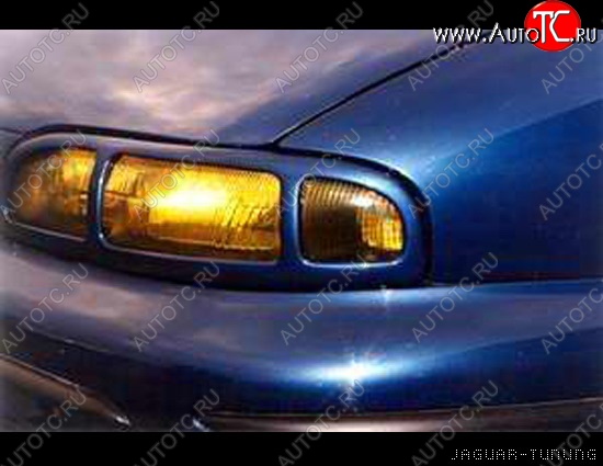 6 579 р. Реснички на фары Jaguar Fiat Bravo 182 хэтбэк 3 дв. (1995-2001)  с доставкой в г. Белгород