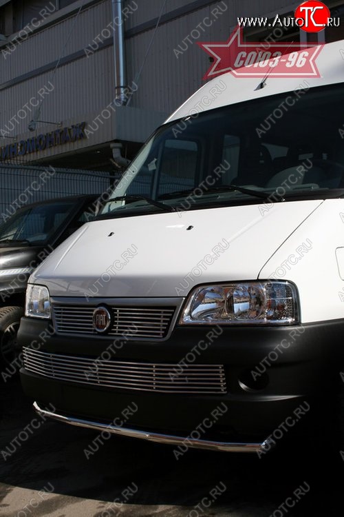 5 759 р. Декоративная вставка воздухозаборника в бампер Souz-96  Fiat Ducato  250 (2006-2014)  с доставкой в г. Белгород