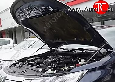 2 299 р. Упоры капота Russtal Fiat Fullback (2016-2018)  с доставкой в г. Белгород