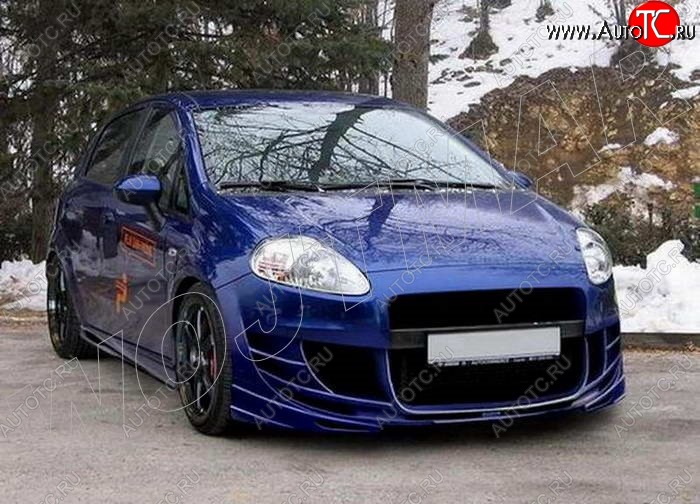 28 999 р. Передний бампер EVO Fiat Grande Punto (2005-2012)  с доставкой в г. Белгород
