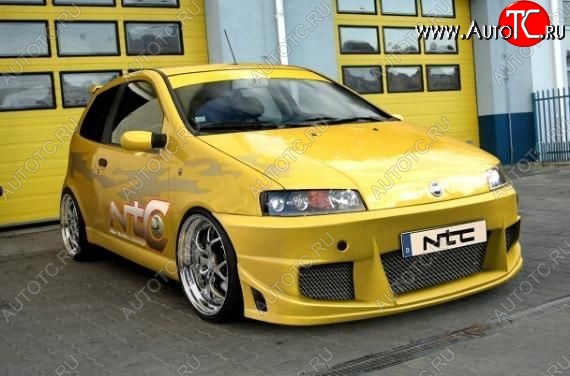 26 999 р. Передний бампер NTC Fiat Punto 188 хэтчбэк 3 дв. дорестайлинг (1999-2003)  с доставкой в г. Белгород